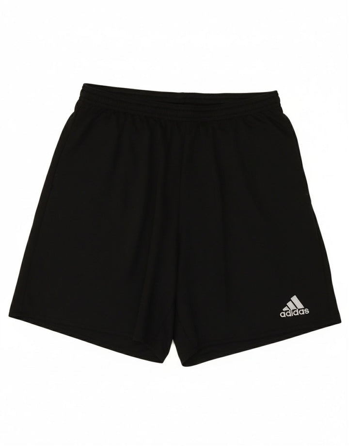ADIDAS Mens Climalite Sport Shorts Medium  Black Polyester Vintage Adidas and Second-Hand Adidas from Messina Hembry 