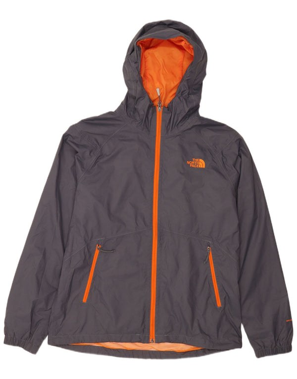 The North Face muška kišna jakna s kapuljačom UK 40 veliki sivi najlon