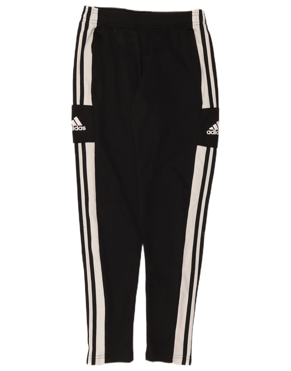 Adidas muške Aeroready hlače za trenirku male crne poliesterske boje