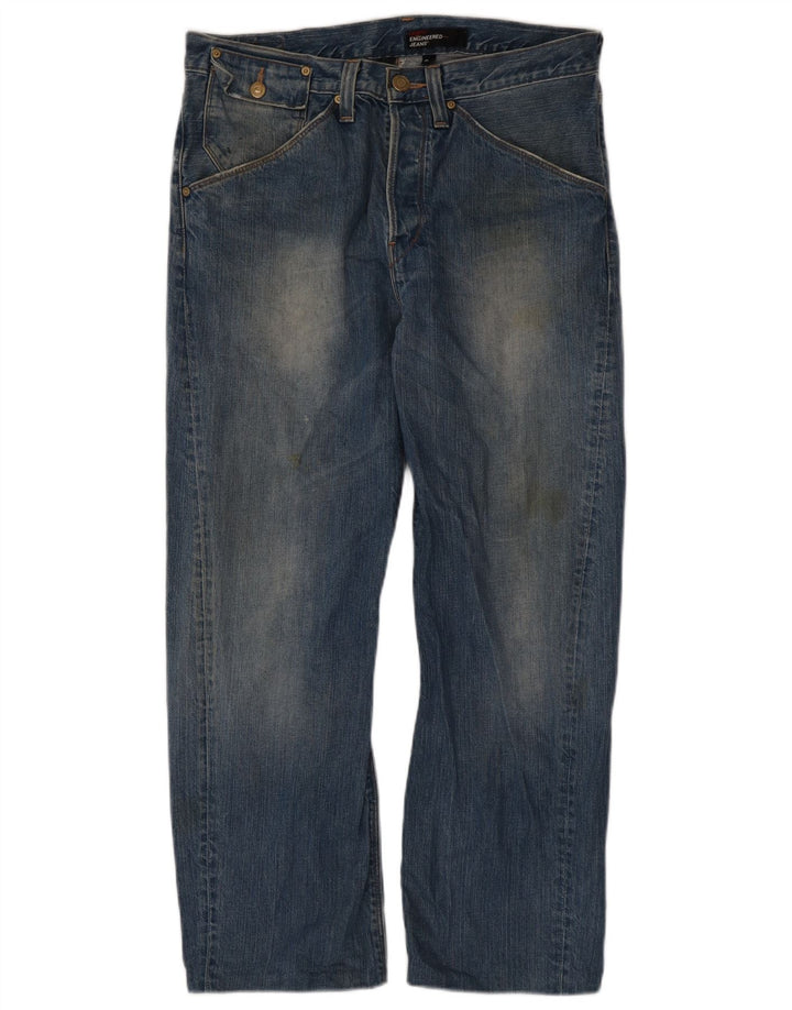 Levi's muške ravne traperice W34 L28 plave