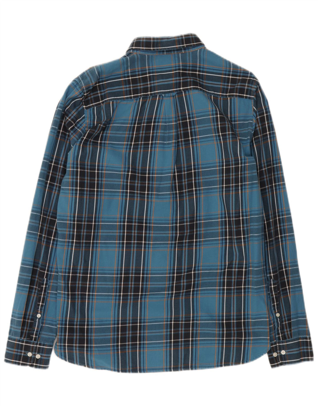 Superdry muška karirana košulja velikog plavog kariranog pamuka