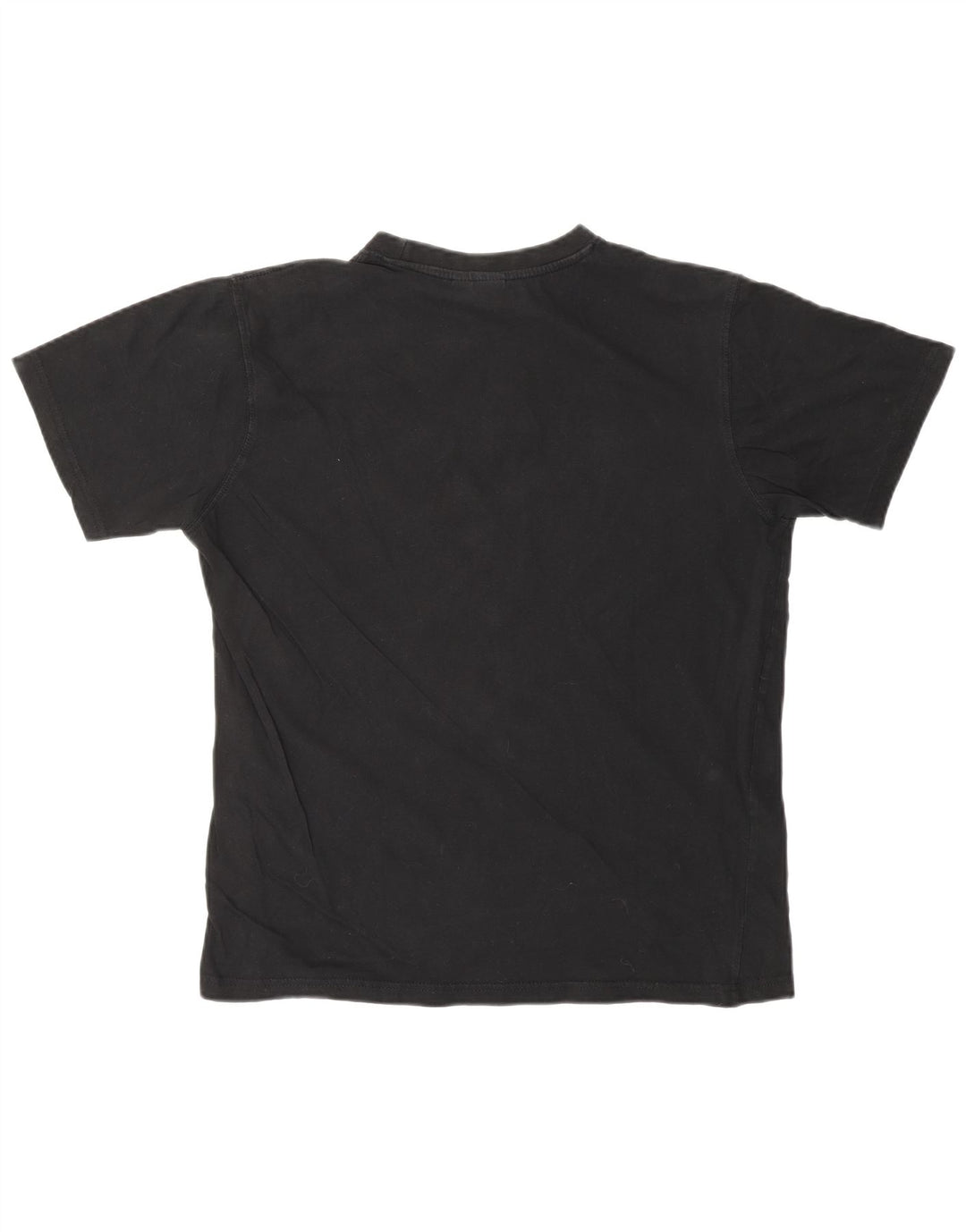 SERGIO TACCHINI Ženska majica kratkih rukava UK 14 Srednji crni pamuk