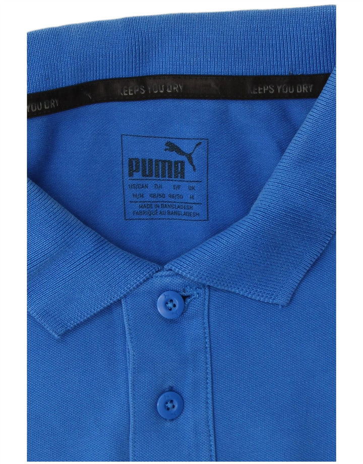 Puma muška polo majica srednje plava
