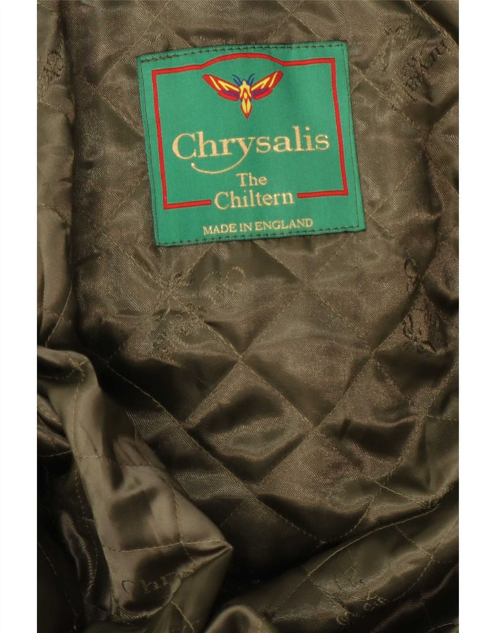 Chrysalis muška pomoćna jakna UK 44 2XL kaki karirana vuna