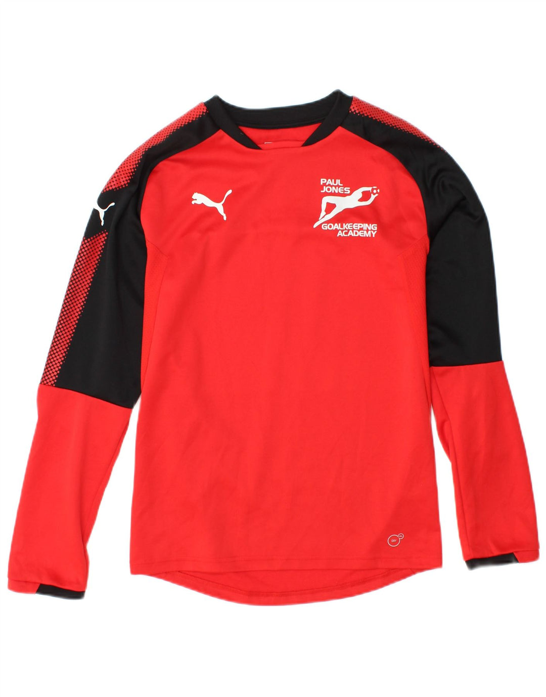 PUMA muška grafička majica dugih rukava XS, crvena, poliester u boji