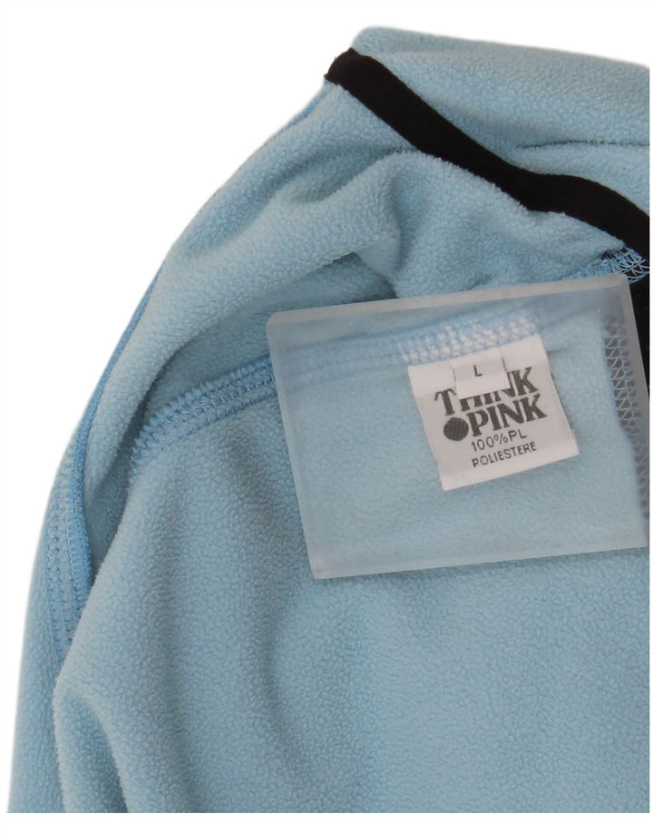Think Pink ženska bomber jakna s kapuljačom UK 16 veliki plavi poliester