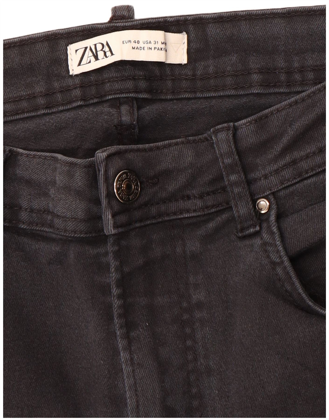 Zara muške uske traperice EU 40 srednje W31 L28 sive