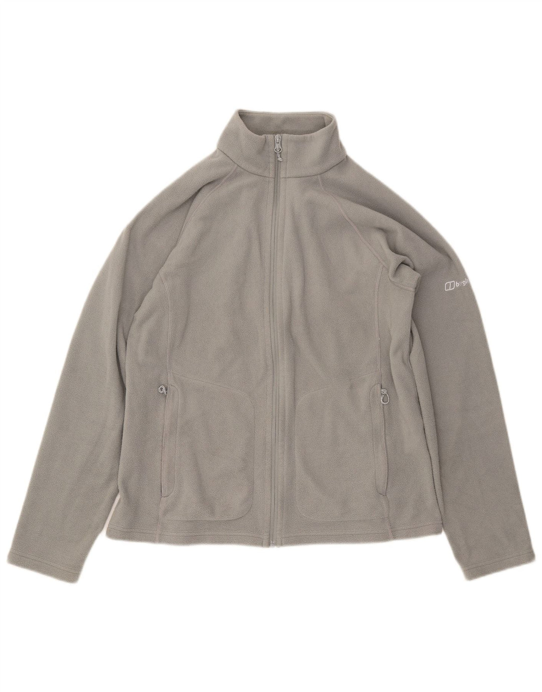 BERGHAUS ženska jakna od flisa UK 16 veliki sivi poliester