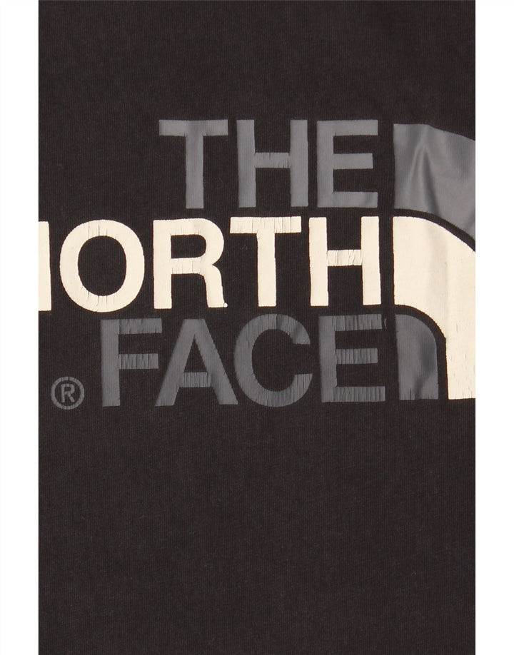 THE NORTH FACE Velika muška majica s grafičkim motivima, crni pamuk