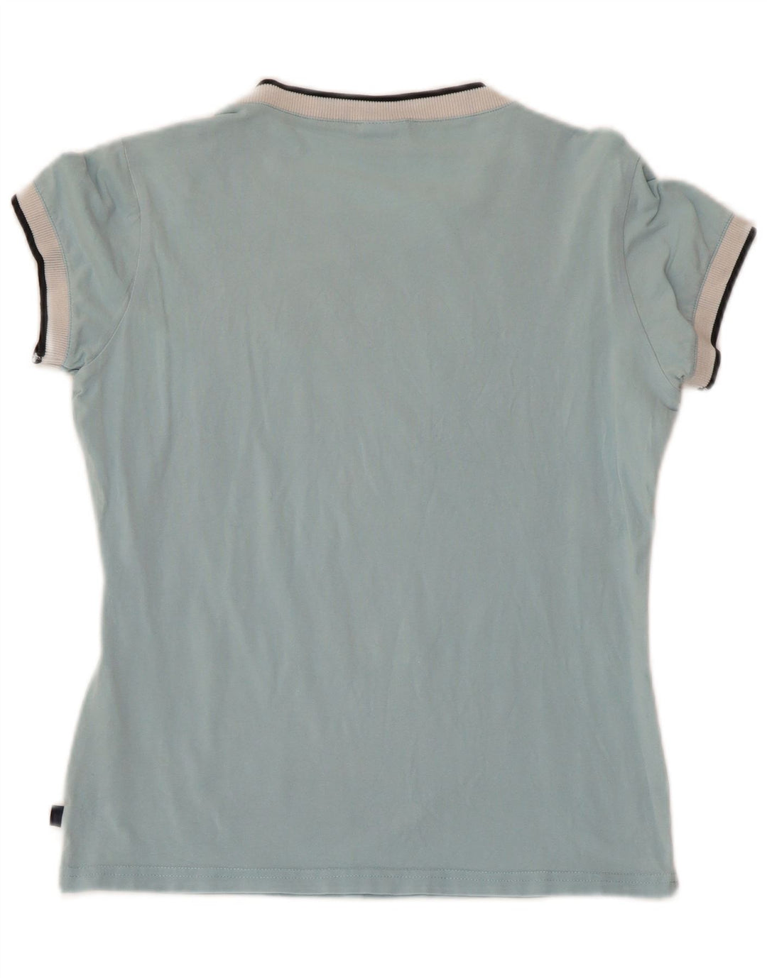 ASICS ženska majica kratkih rukava s grafičkim motivima UK 12 srednje plavi pamuk