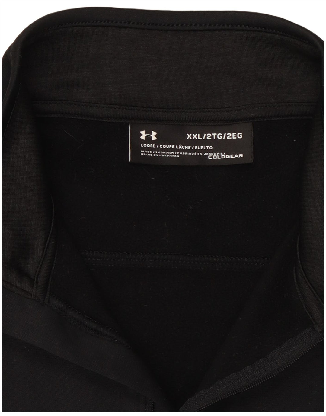 Under Armour Muška trenirka Cold Gear Zip Neck Top 2XL crna