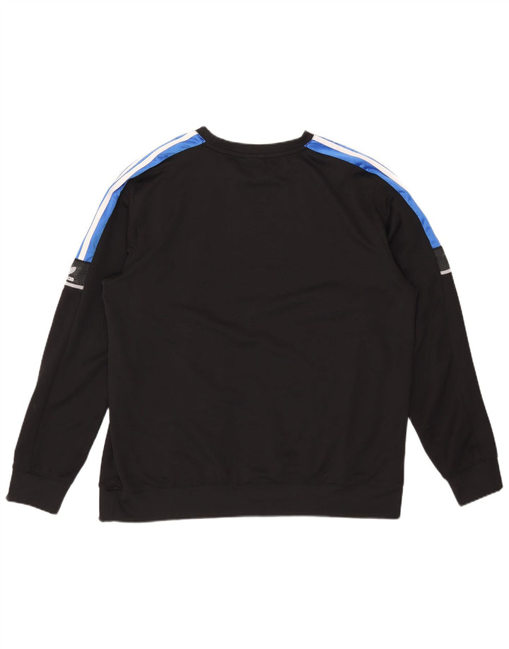Adidas muška majica s grafičkim motivima XL poliester crne boje
