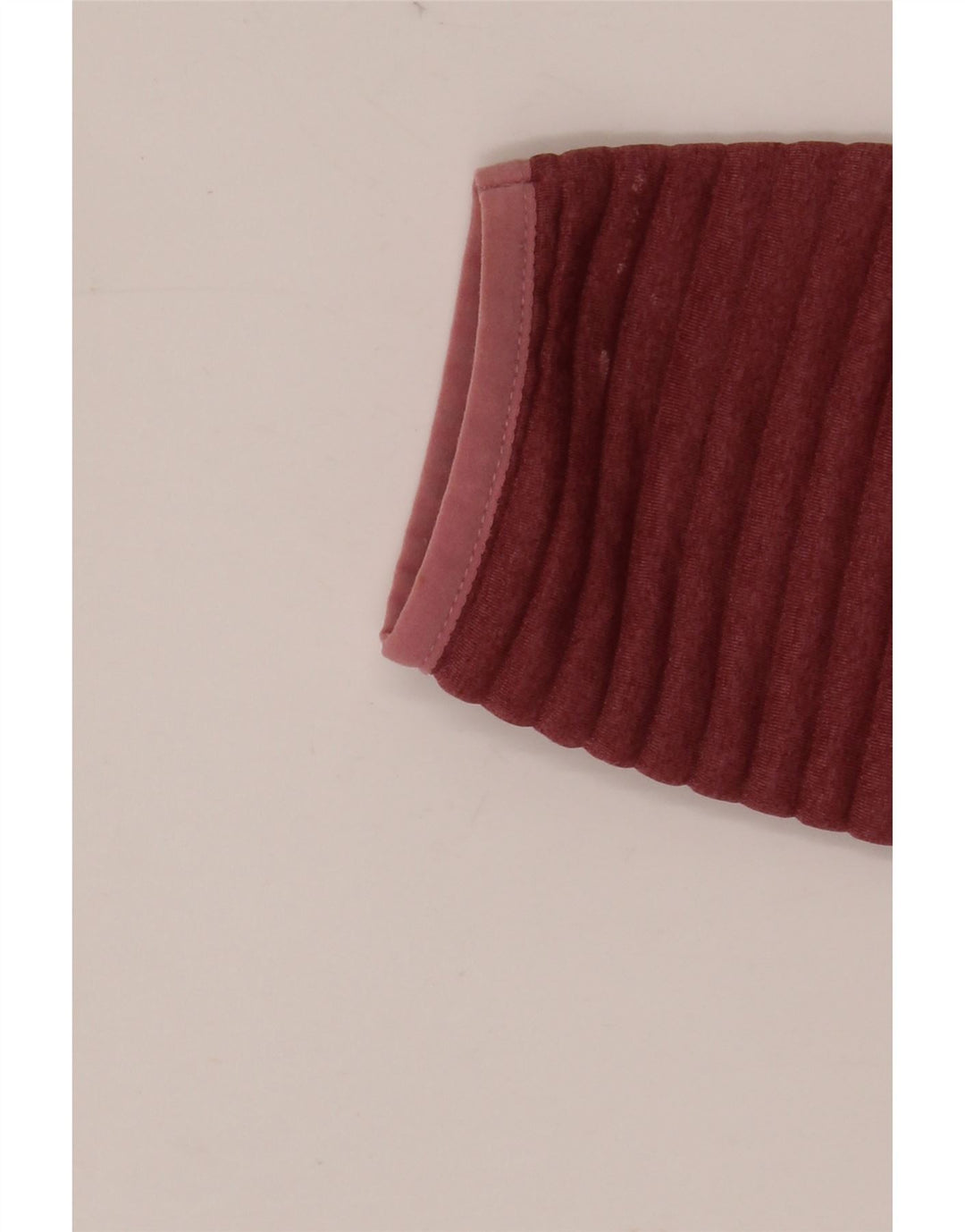 L.L.BEAN Ženska majica s dugmadima i izrezom UK 14 srednje tamnocrvena