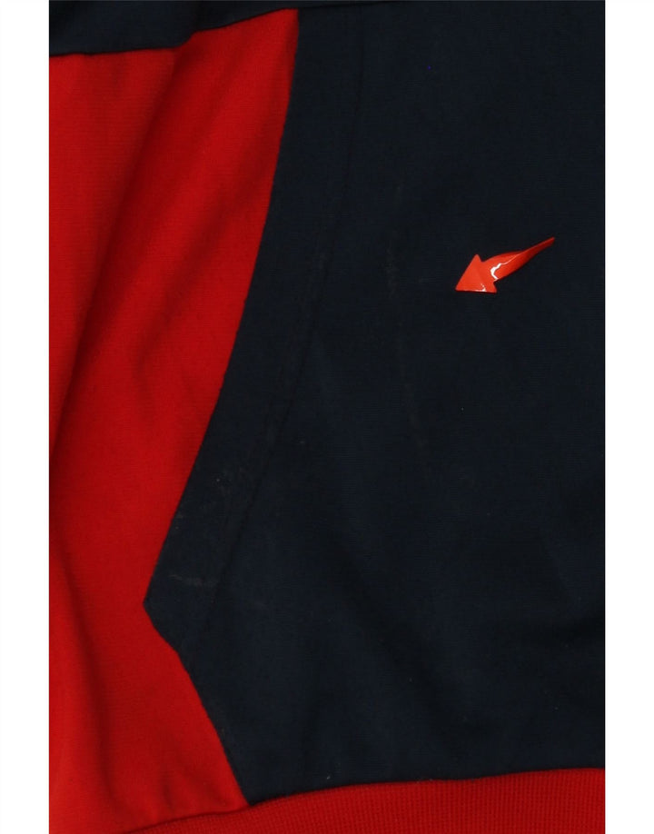 ADIDAS muška trenirka gornja jakna UK 38/40 poliester srednje crvene boje