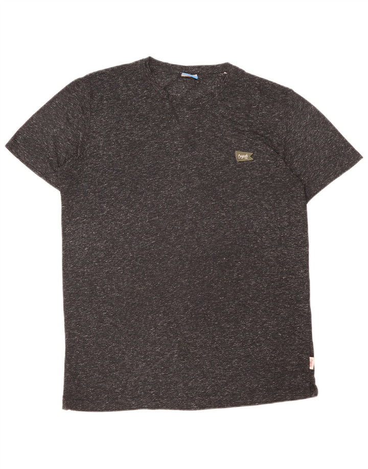 Jack & Jones muška majica s velikim sivim pjegama od poliamida