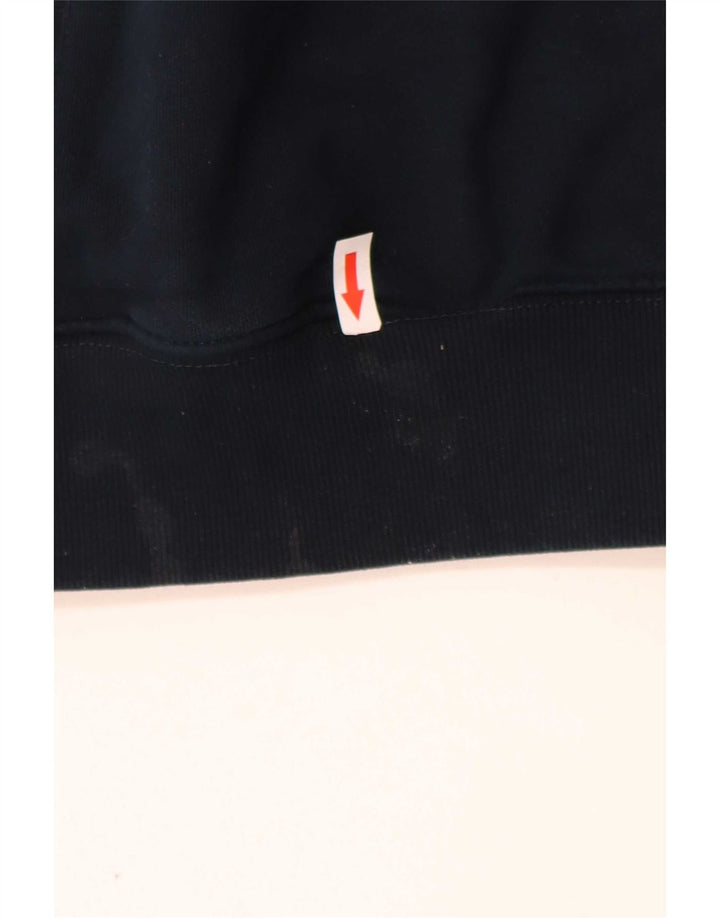 Marks & Spencer muška majica s 1/4 patentnim zatvaračem Regular Fit srednje tamnoplava