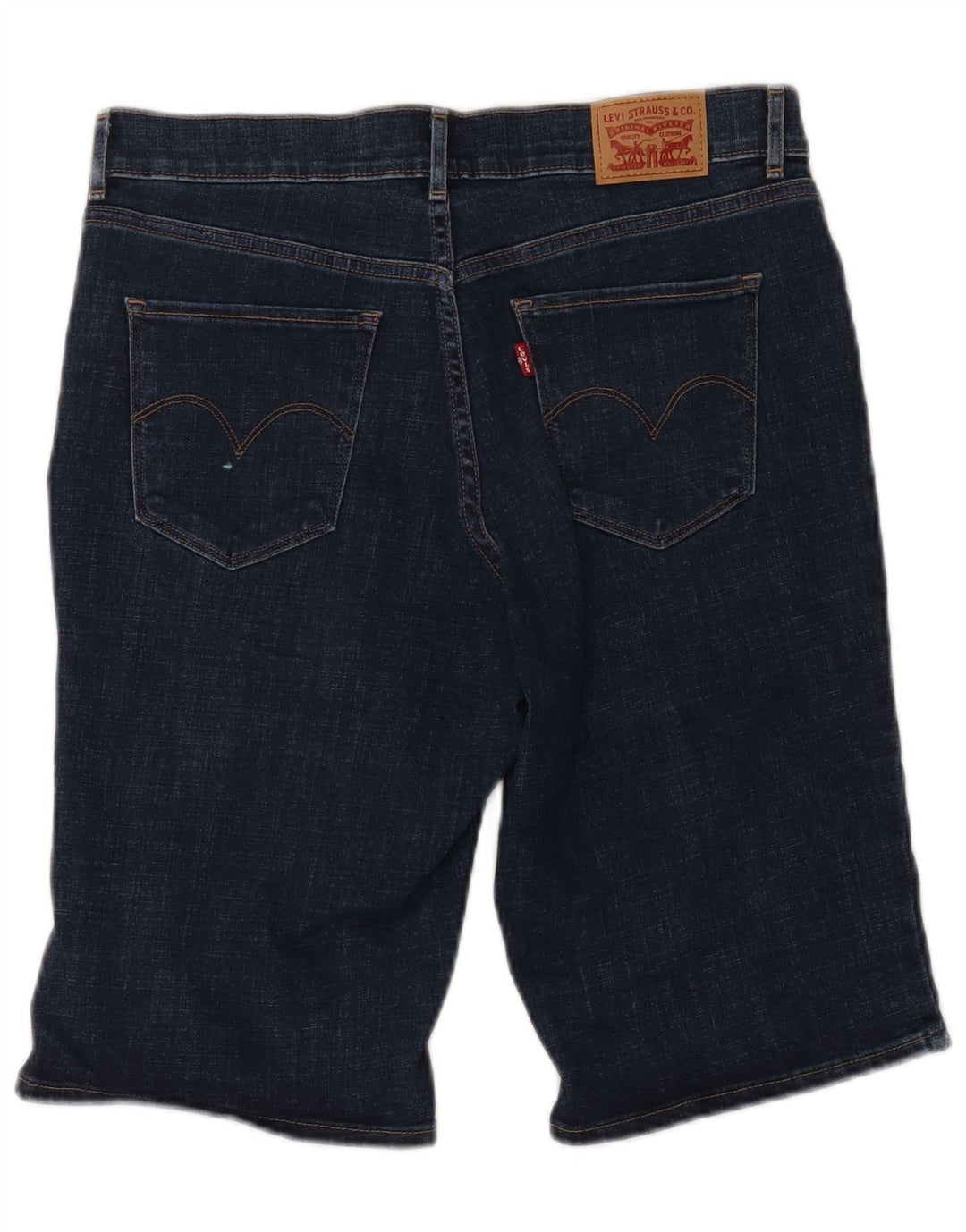 Levi's ženske bermuda traper kratke hlače W29 srednje plavi pamuk