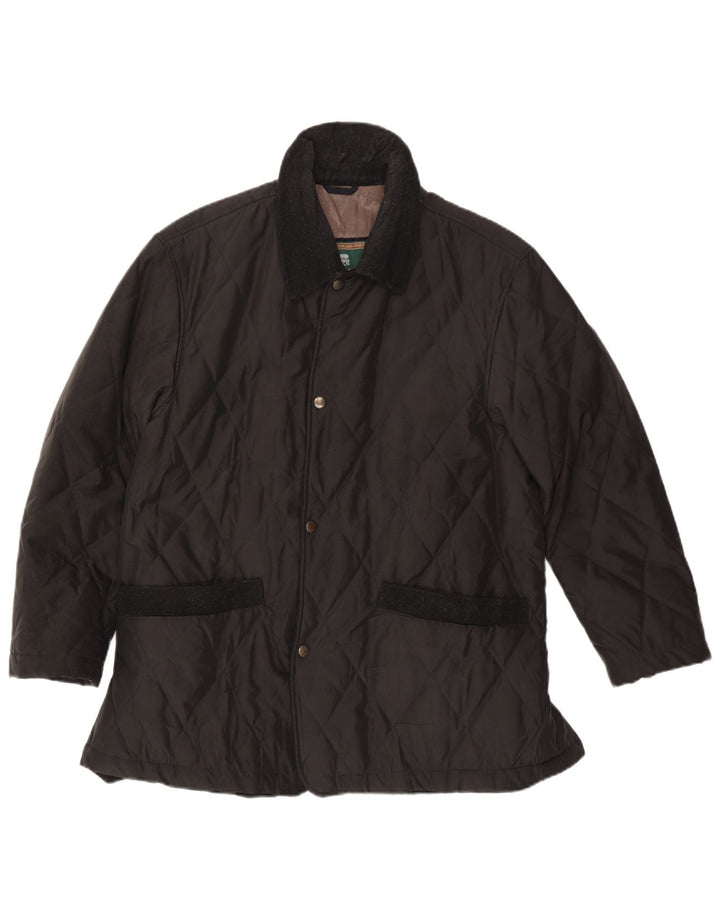 Corneliani muška prošivena jakna IT 50 Large Black Classic