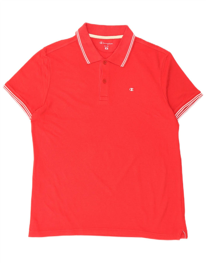 CHAMPION Muška polo majica Easy Fit srednje crvena