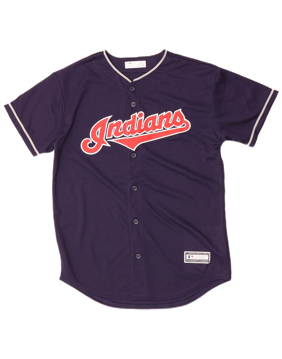 ORIGINALNA ROBA Boys Indians Jersey Top 14-15 Year Large Navy Blue