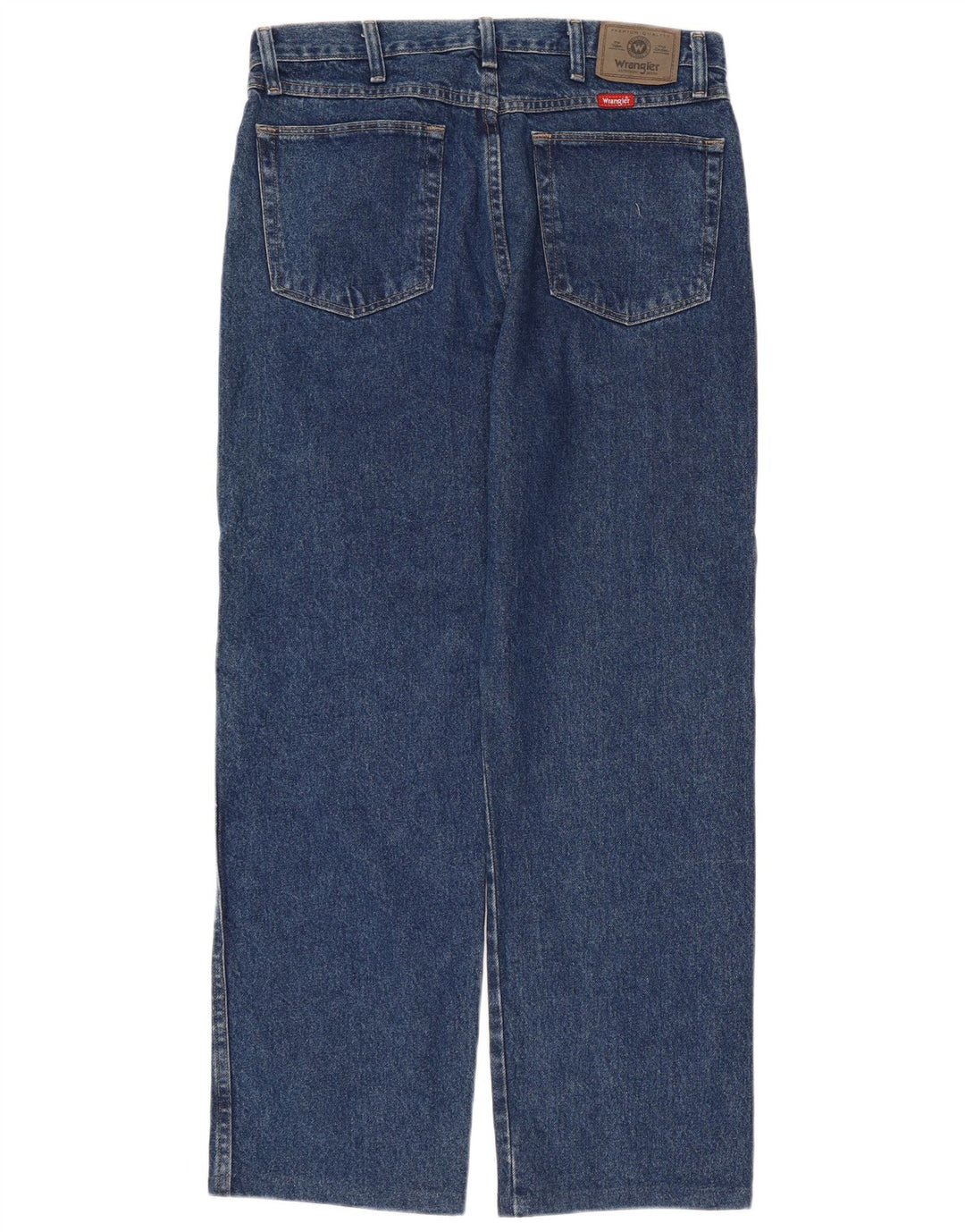 Wrangler muške ravne traperice W34 L29 plavi pamuk