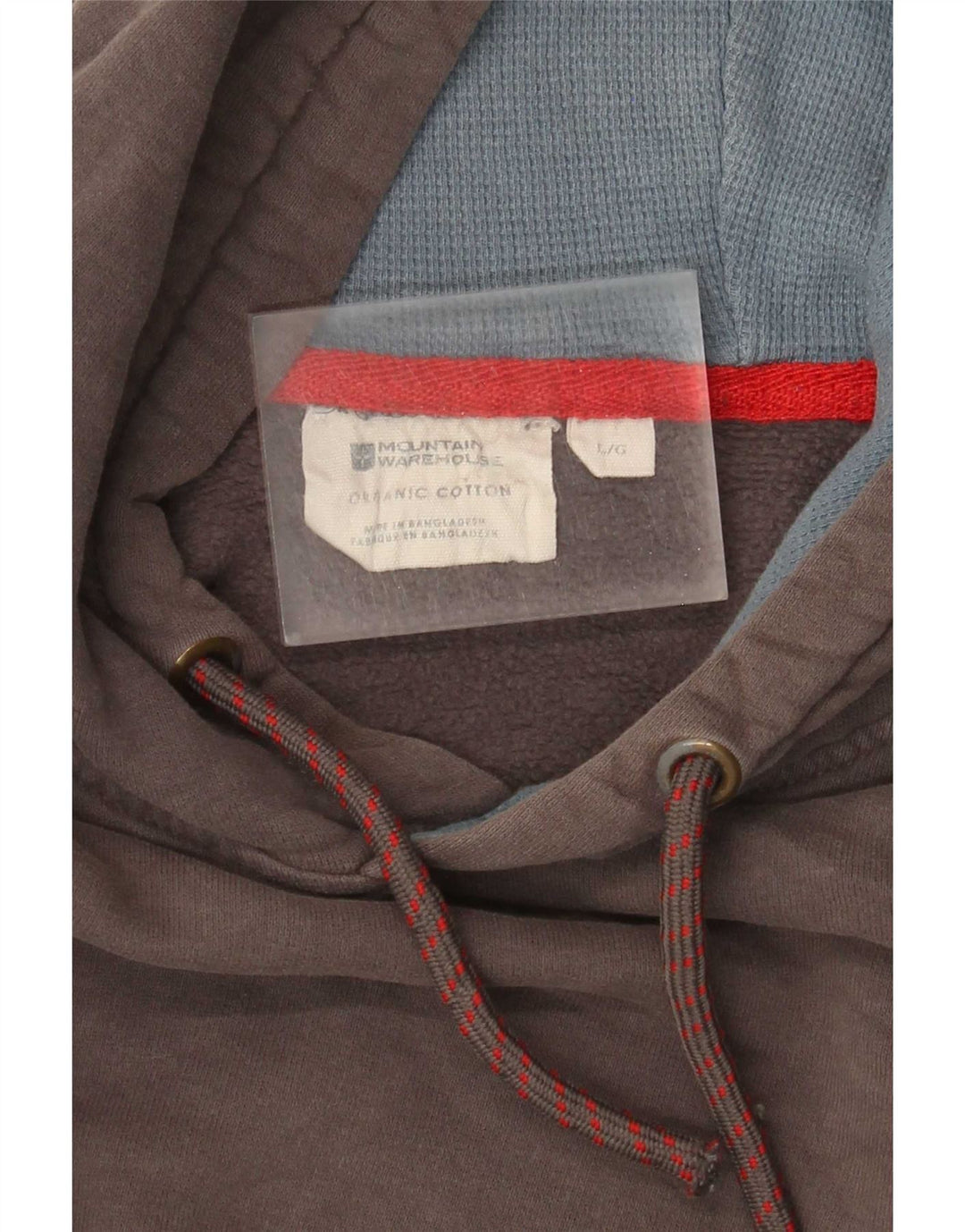 Mountain Warehouse Muška majica s kapuljačom Veliki sivi pamuk