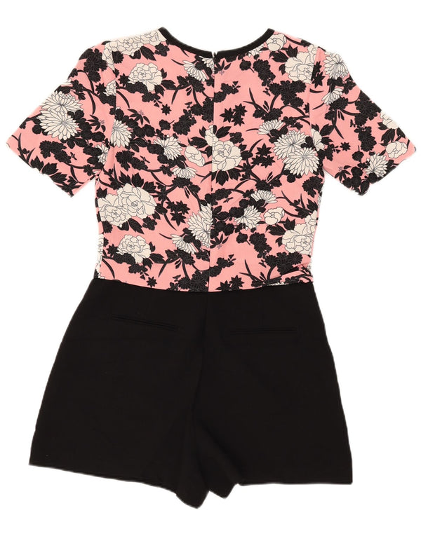 Oasis ženski kombinezon kratkih rukava UK 8 Small Pink Floral