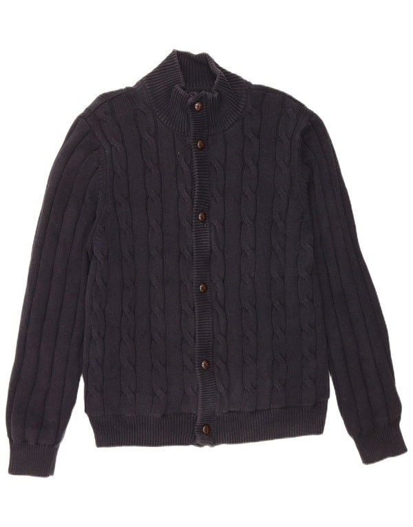 Marks & Spencer ženski plavi Harbor džemper UK 14 Srednje tamnoplavi