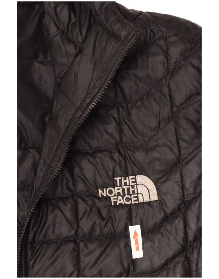 The North Face ženska podstavljena jakna s kapuljačom UK 14 Srednji crni najlon