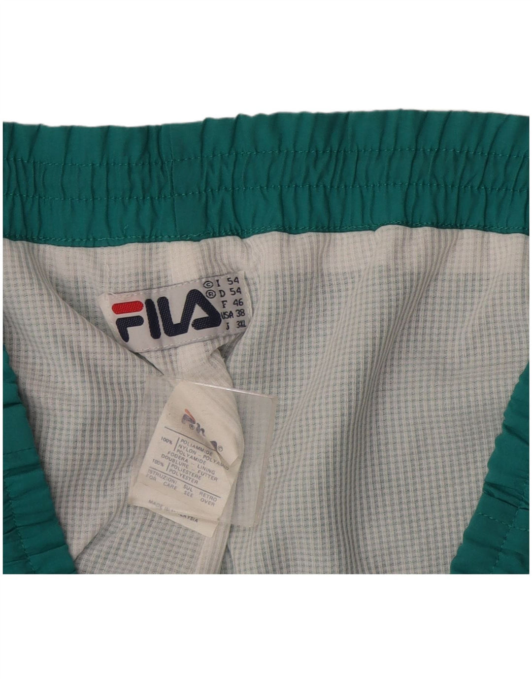 Fila muška puna trenirka IT 54 XL poliamid zelene boje