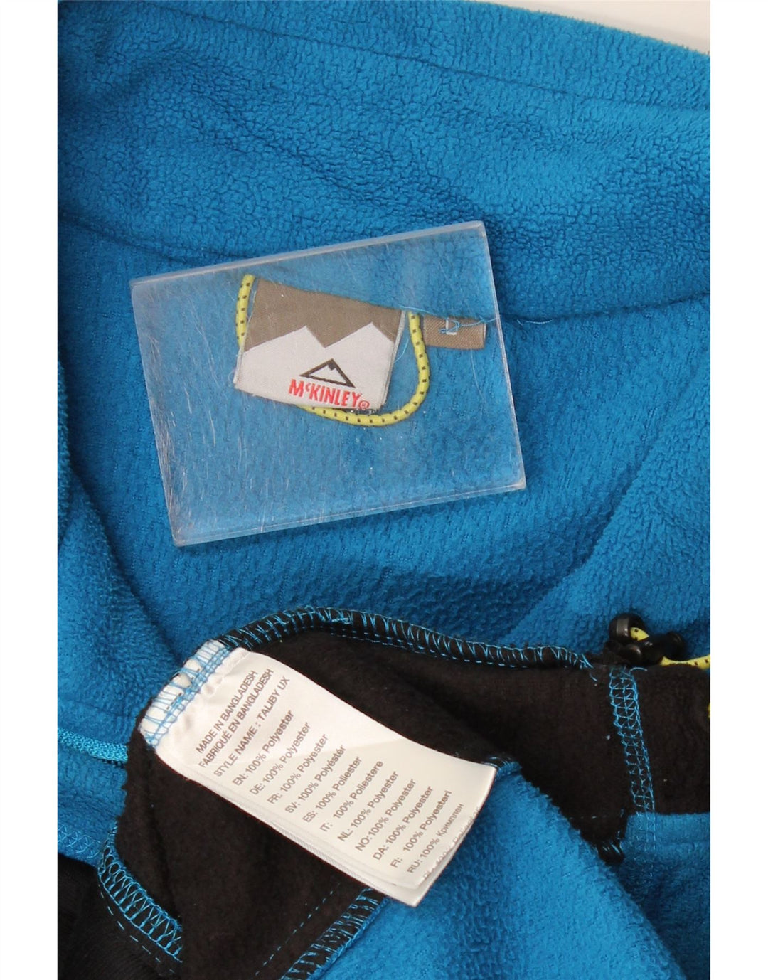 MCKINLEY ženska jakna od flisa UK 16 veliki plavi poliester u boji