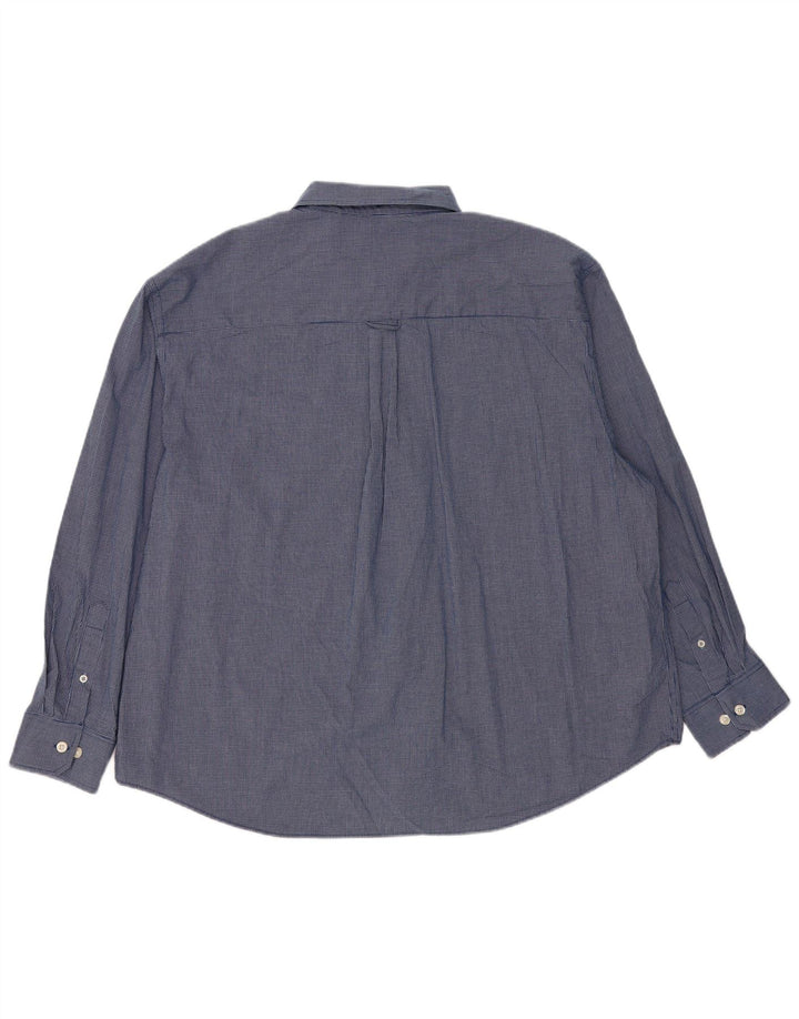 Izod muška široka košulja 2XL plavi karirani pamuk Classic