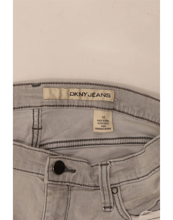 DKNY ženske traper kratke hlače US 10 Large W27 sivi pamuk