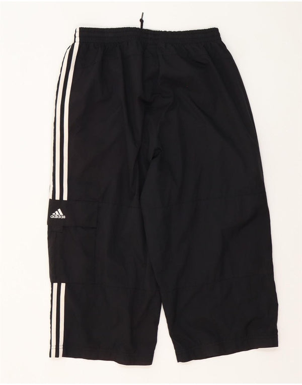 Adidas muške Cargo Capri trenirke Hlače velike crne boje