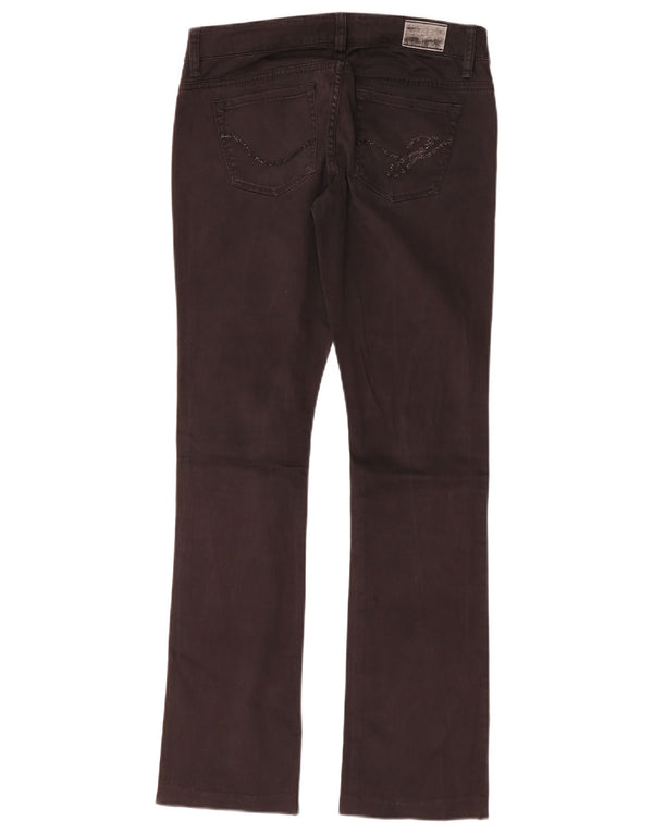 GUESS Ženske traperice Starlet Bootcut W28 L30 crni pamuk