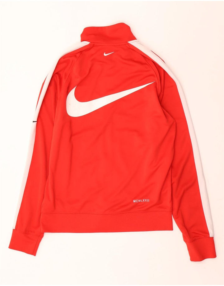Nike Mens Swoosh Graphic Gornja jakna trenirke Mala crvena boja
