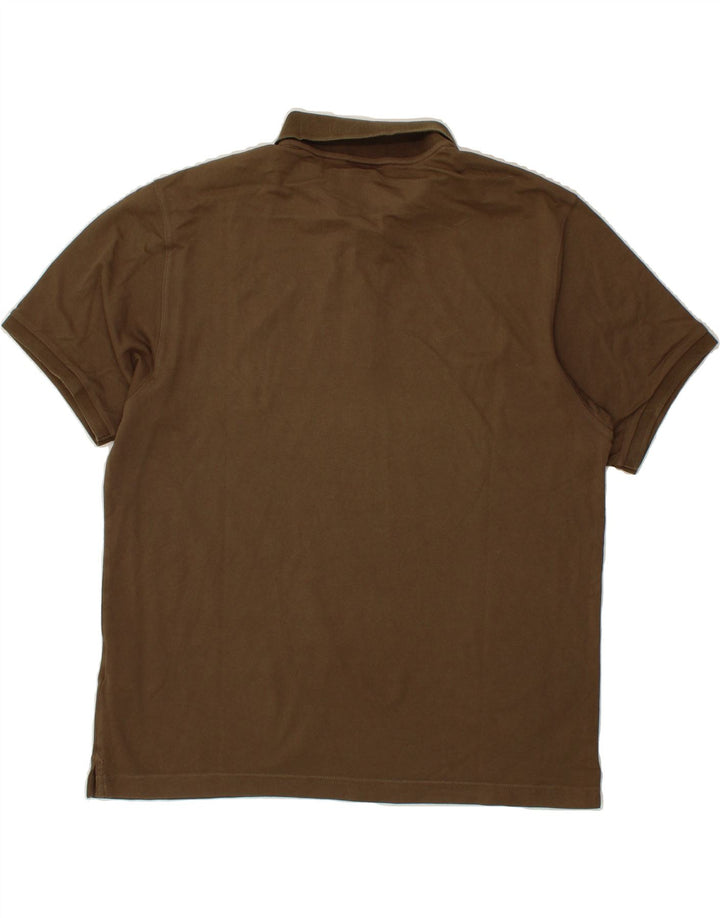 CHAMPION Mens Polo Shirt XL Khaki Cotton Vintage Champion and Second-Hand Champion from Messina Hembry 