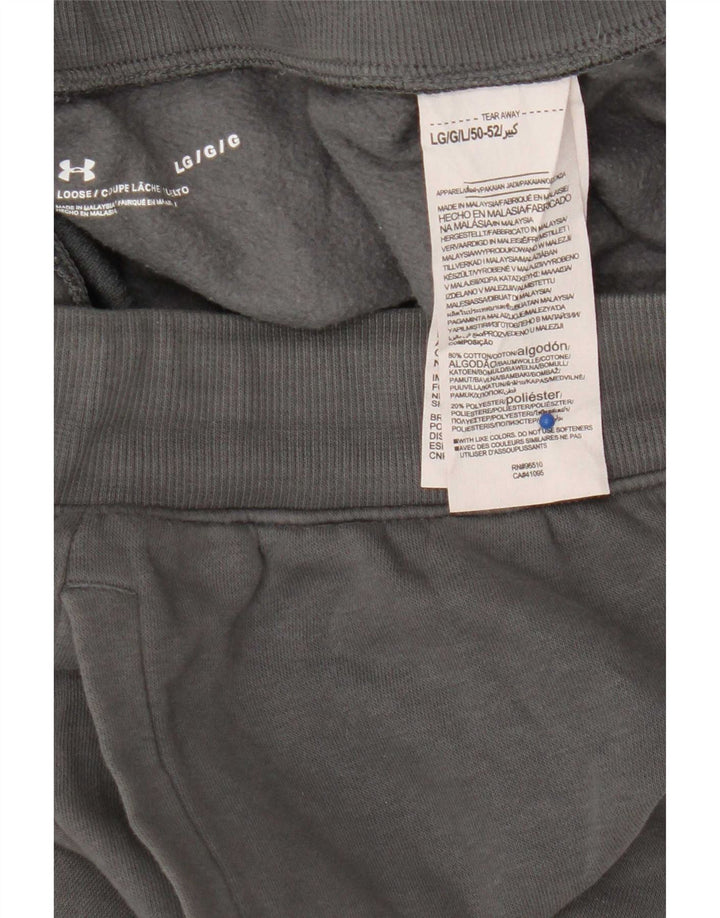 Under Armour muške sportske kratke hlače veliki sivi pamuk