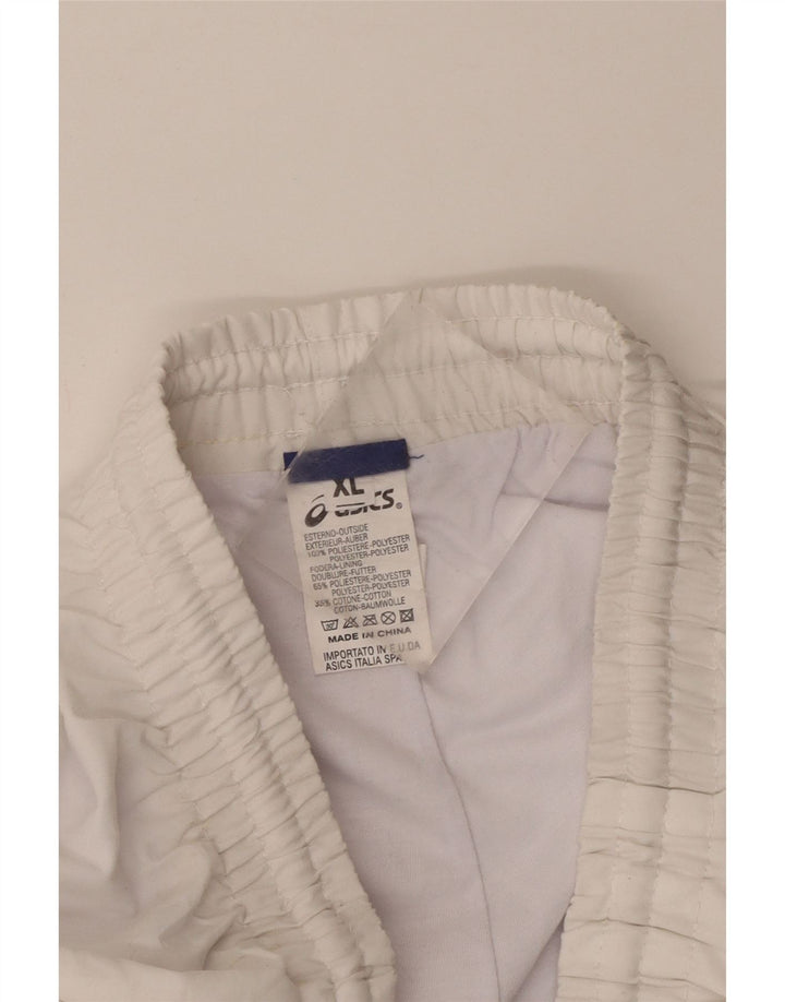 Asics Muška trenirka Hlače Joggers XL bijeli poliester