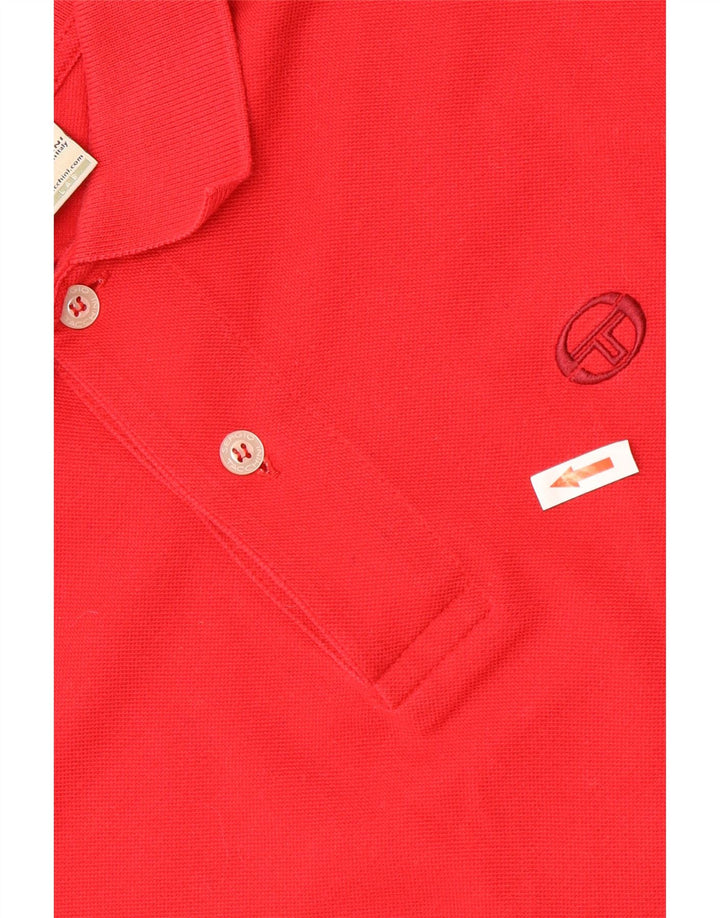 SERGIO TACCHINI Muška polo majica IT 46 Mala crvena pamuk