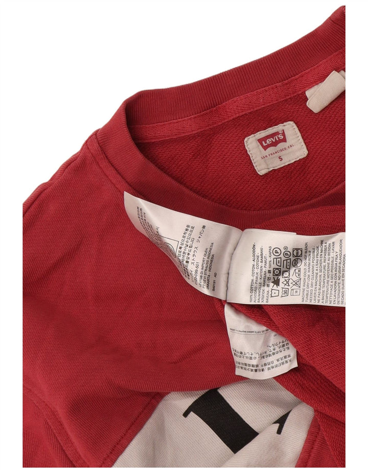 Levi's muška majica s grafičkim motivima, mali pamuk u ružičastoj boji