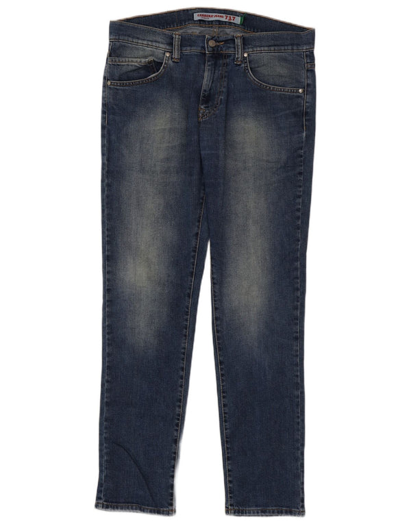 Carrera Mens 717 Slim Jeans IT 50 Large W34 L32 Plavi pamuk