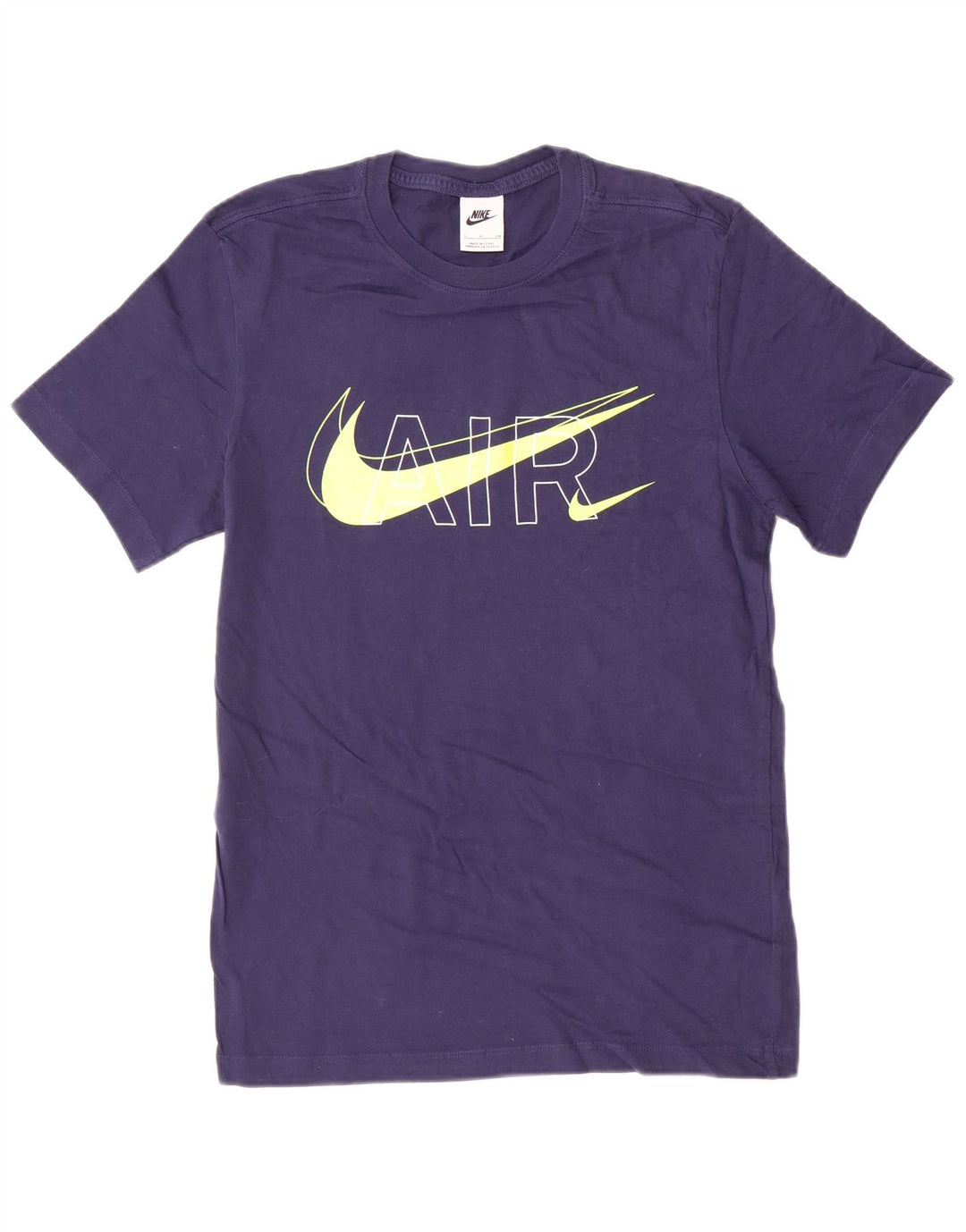 Nike Muška majica kratkih rukava s grafičkim motivima, mala tamnoplava pamuk