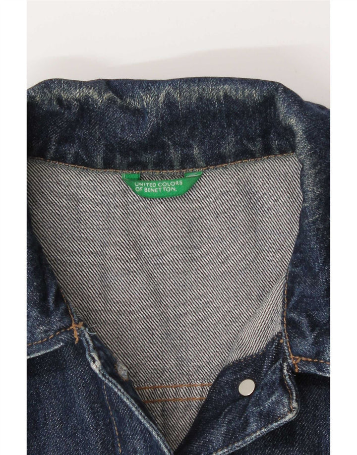 Benetton ženska traper jakna UK 10 Small Blue
