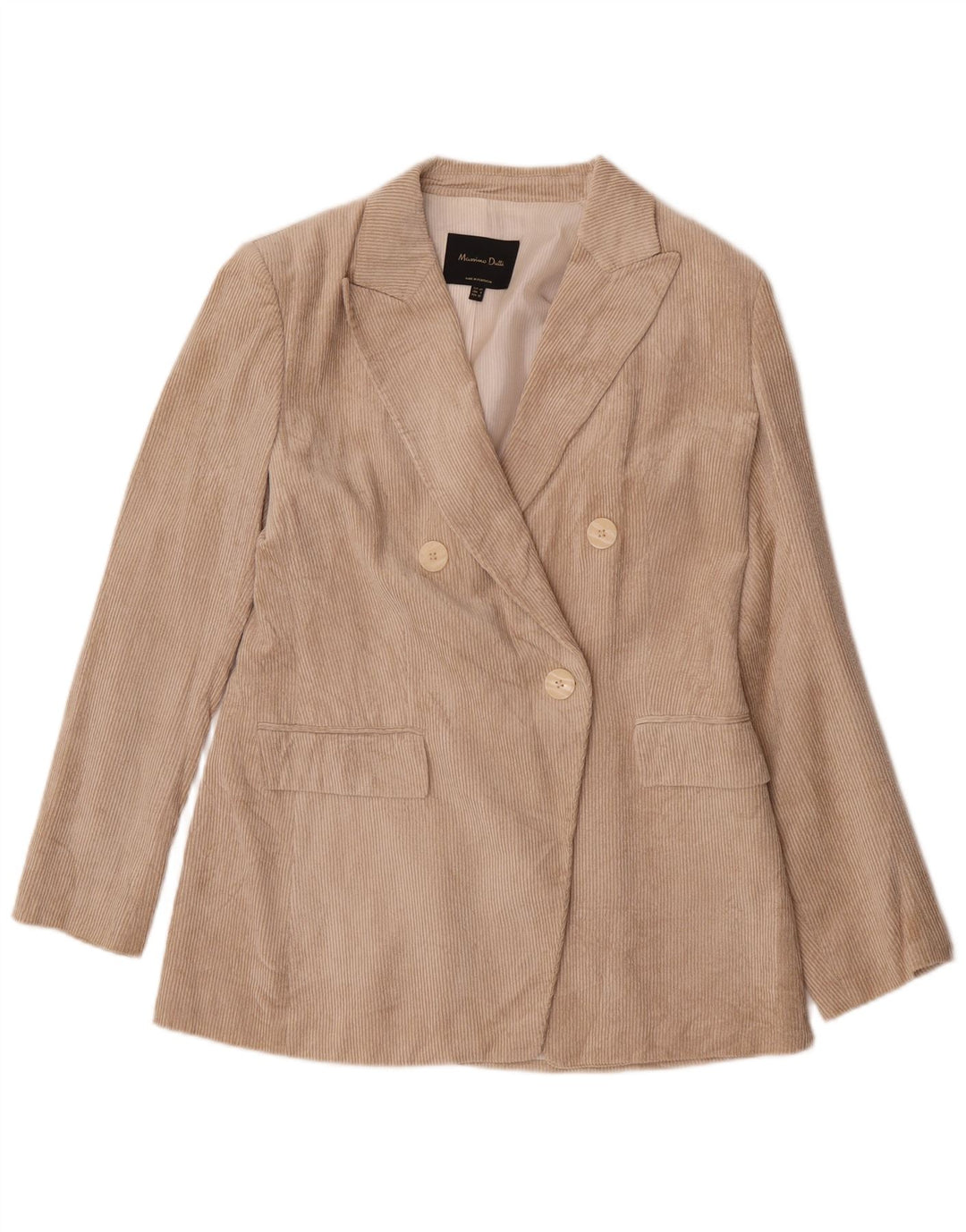 Ženska jakna od samta Massimo Dutti EU 40 srednje bež