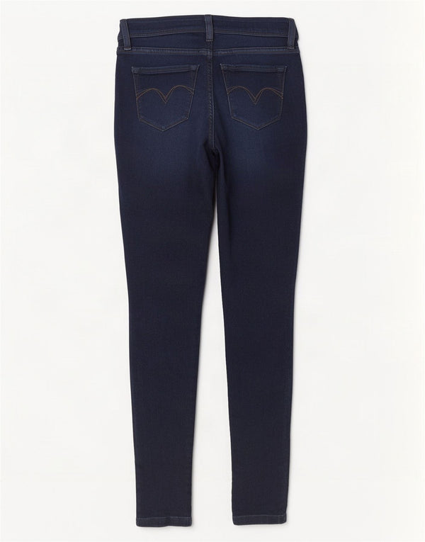 Levi's ženske uske traperice W25 L30 tamnoplavi pamuk