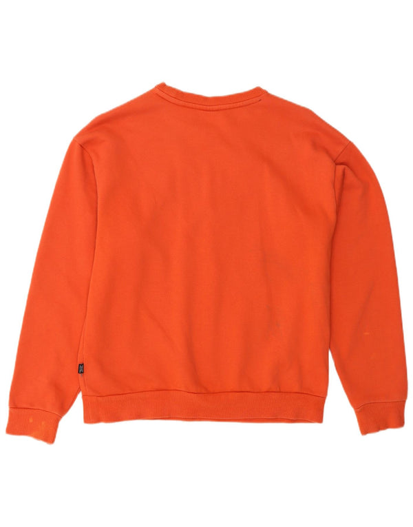 PUMA Ženska prekomjerna majica s motivima UK 10 Small Orange Cotton