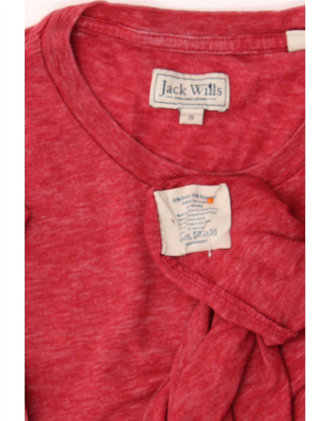 Jack Wills Muška majica kratkih rukava Mali crveni pamuk