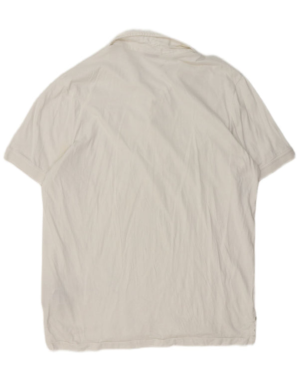 Napapijri muška Geographic polo majica 2XL bijeli pamuk