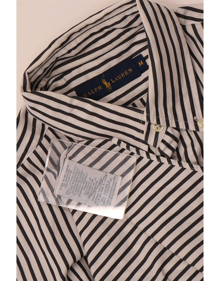 Ralph Lauren muška košulja srednje bijele pruge, pamuk